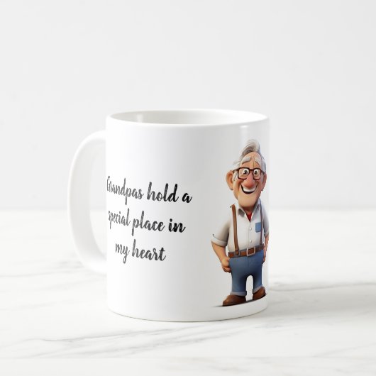 Opa Coffee Tasse (Vorderseite Links)