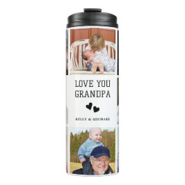 Opa Custom Foto Collage Thermal Tumbler Thermosbecher