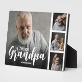 Opa Customized Foto Collage Plaque Fotoplatte (Seite)
