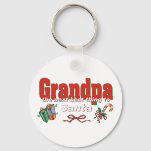 Opa, das Nächste, was dem Weihnachtsmann am besten Schlüsselanhänger