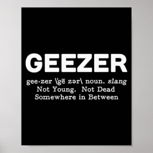 Opa Definition - Lustiges Alter Poster