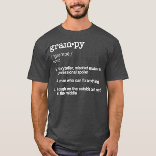 Opa-Definition T Lustiges Cooles Geschenk T-Shirt