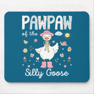 Opa der dummen Gans 1. Geburtstag Mädchen Familie Mousepad