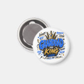 Opa der König Magnet (Vorderseite/Rückseite)