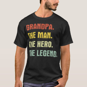 Opa der Mann, der Held der Legende T-Shirt