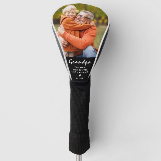 Opa. Der Mann. Der Mythos Die Legende. Foto Golf Headcover (Vorderseite)