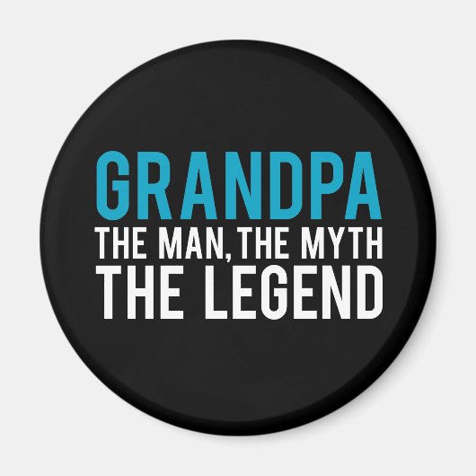 Opa, der Mann, der Mythos, die Legende Magnet (Vorne)