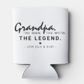 Opa. Der Mann. Der Mythos Die Legende. Modern Dosenkühler (Rückseite)