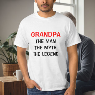 Opa der Mann Mythos-Legende T-Shirt