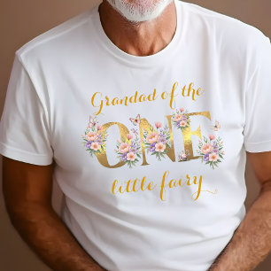 Opa des Feengartens zum 1. Geburtstag T-Shirt