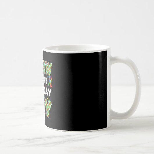 Opa des Geburtstagsjungen Autismusrätsel Kaffeetasse (Rechts)