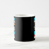 Opa des Geburtstagsjungen Baseball Eiscreme Kaffeetasse (Mittel)