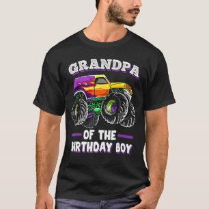 Opa des Geburtstagsjungen Vatermonsters T T-Shirt