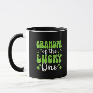 Opa des Glückspilzes erster Geburtstag St. Patrick Tasse