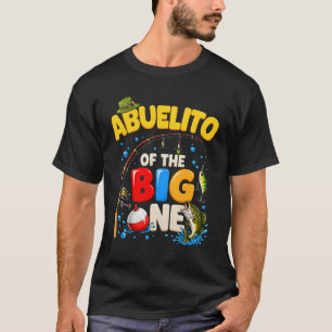 Opa des großen einen Angelgeburtstagsjungen Famil T-Shirt