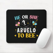 Opa des werdenden Kindes gibt zur Geschlechtsenthü Mousepad (Mit Mouse)