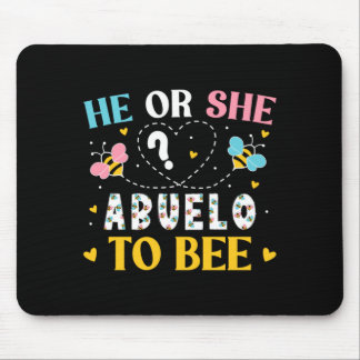 Opa des werdenden Kindes gibt zur Geschlechtsenthü Mousepad