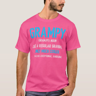 Opa-Design lustige Definition Familie T-Shirt