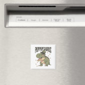 Opa Dinosaur Vater-Tag Poppopsaurus Magnet (In Situ (Geschirrspüler))