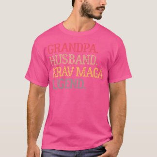 Opa Ehemann Krav Maga Legende Vintage Krav Maga T-Shirt
