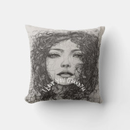 Opa Einzigartiger Luxus-Kissen mit lebendigem Wirb Kissen