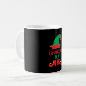 Opa ELF Weihnachtsfamilie Matching Kaffeetasse (Vorderseite Links)