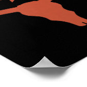 Opa erster Geburtstag Cowboy Western Rodeo Totenko Poster (Ecke)