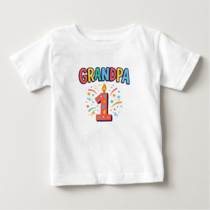 Opa Erstes Geburtstagsgeschenk-Shirt Baby T-shirt