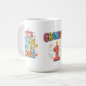 Opa Erstes Geburtstagsgeschenk Tasse (Vorderseite Links)