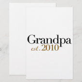 Opa Est 2010 Briefpapier (Vorne/Hinten)