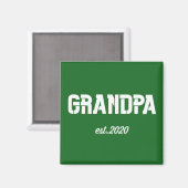 +Opa est. 2020 Magnet (Vorderseite/Rückseite)