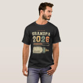 Opa Est. 2026, Schwangerschaftsankündigung 2026 T-Shirt (Vorne ganz)