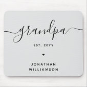 Opa Est Custom New Opa Geschenke Mousepad (Vorne)