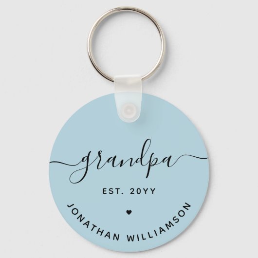 Opa Est Custom New Opa Geschenke Schlüsselanhänger (Vorderseite)