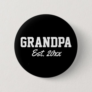 "Opa - est. date" - Neuheit Button