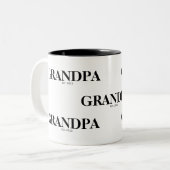 Opa Est Modern Zweifarbige Tasse (Vorderseite Links)