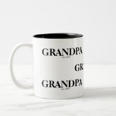 Opa Est Modern Zweifarbige Tasse (Links)
