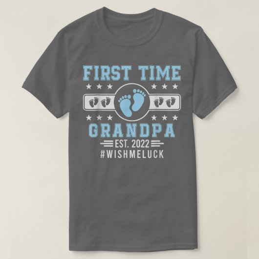 Opa Est zum ersten Mal T-Shirt (Design vorne)