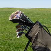 Opa Established Bold Schwarz 3 Foto Golf Headcover (In SItu)