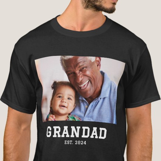 Opa Established Fett Foto T-Shirt