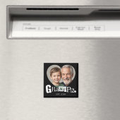 Opa Established Foto-Geschenk für Großvater Magnet (In Situ (Geschirrspüler))