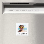 Opa Established Foto-Geschenk  Magnet (In Situ (Geschirrspüler))