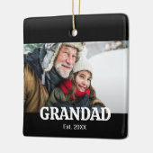 Opa Established Foto Keramikornament (Links)