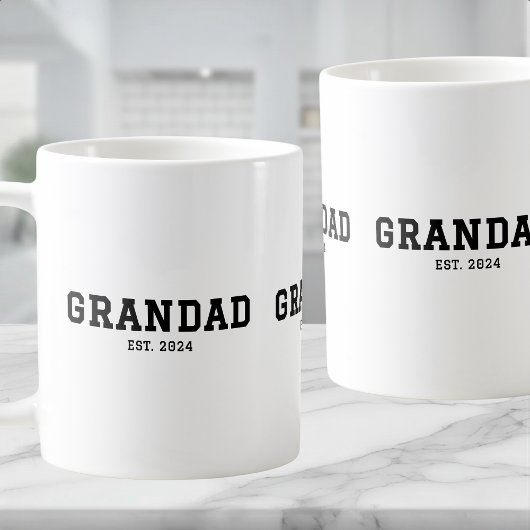 Opa Established New Opa Geschenk Kaffeetasse
