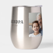 Opa Established Schwarz Typography Foto (Links)