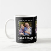 Opa Established Typography Black 3 Foto Kaffeetasse (Links)