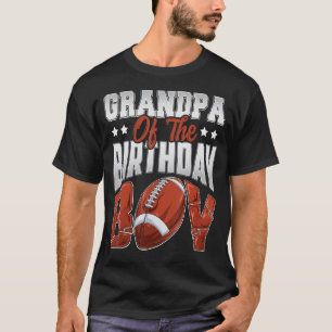 Opa Football Geburtstag Junge Familie Baller b Tag T-Shirt