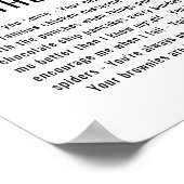 Opa Foto Collage Dinge, die wir über Sie Liebe Poster (Ecke)