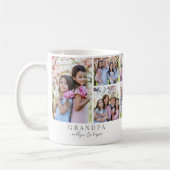 Opa-Foto-Collage Kaffeetasse (Links)