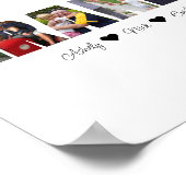 Opa Foto Collage Poster 7 Fotos (Ecke)